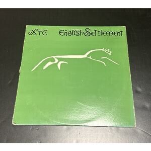 XTC English Settlement LP Vinyl Record 1982 Virgin ARE 37943 US Press New Wave